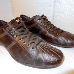 Men’s Hugo Boss All Leather Sneakers Brown 46 12.5-13