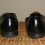 Cole Haan Men’s Black Leather Horsebit Loafer Shoes (Size 9)