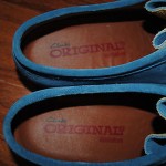 Clarks Originals Supreme Wallabee  8.5  Nubuck Leather Shoe Boot Carolina Blue