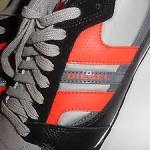NEW Diesel Men’s Gunner Lace-Up Fashion Sneaker Shoes Leather Black/Paloma/spicy
