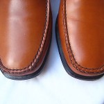 COLE HAAN BROWN LEATHER SLIP ON  LOAFERS SIZE 9 MEDIUM