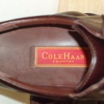 MEN’S COLE HAAN BURGUNDY SLIP TOE LACE SHOES SIZE 12M