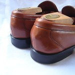 COLE HAAN BROWN LEATHER SLIP ON  LOAFERS SIZE 9 MEDIUM