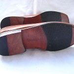 COLE HAAN BROWN LEATHER SLIP ON  LOAFERS SIZE 9 MEDIUM