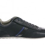 Hugo Boss Men’s Red Thatoz Sneakers In Midium Blue(50227208-429)