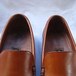 COLE HAAN BROWN LEATHER SLIP ON  LOAFERS SIZE 9 MEDIUM