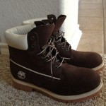 Timberland Men’s 6-Inch Premium Waterproof Boot Brown Nubuck 8 Chocolate Tan