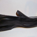 COLE HAAN Men’s Black Leather Loafer Nike Air Soles 9-M