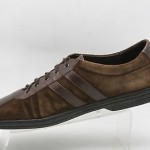 COLE HAAN Italy BRAGANO brown suede brushed leather lace sneakers oxfords 9.5 M