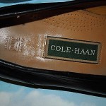 COLE HAAN MEMORY FLEX COMFORT LOAFERS , BLACK LEATHER ,SLIP ON SHOES 12 M