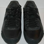 DIESEL KORBIN II BLACK LEATHER LACED OXFORD LOAFERS MEN SZ 11 *EUC*
