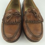 COLE HAAN Shoes LEATHER Brown LOAFER Slip On MENS SIZE 11
