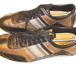 Men’s Cole Haan Nike Air Brown & Black Athletic Inspired Oxfords Pristine Shoes