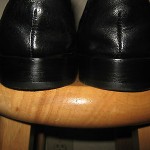 COLE HAAN ‘Bragano’ Gorgeous Black Woven Leather Slipons…EXCELLENT!!  12M