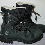 NWT Men’s LACE-UP LEATHER WORK SNOW HIKING BOOTS by TIMBERLAND Black Sz 12M