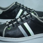 Hugo Boss Orange Micks Black Sneakers Tennis Shoes Size 10 43 NIB
