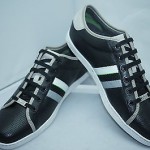 Hugo Boss Orange Micks Black Sneakers Tennis Shoes Size 11 44 NIB