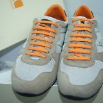 Hugo Boss Orange Orlet Medium Grey Sneakers Tennis Shoes Size 12 45 NIB