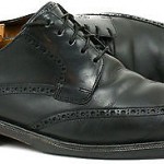 Cole Haan Nike Air Black Leather Wingtip Oxford Dress Casual Mens Shoes India 11