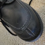 $225 Diesel agape vintage leather suede zip black boots 43 mens NEW