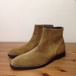 Hugo Boss Clelior Tan Suede Ankle Boots for Men, Size US 8.5
