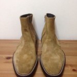 Hugo Boss Clelior Tan Suede Ankle Boots for Men, Size US 8.5