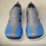 Diesel Kort Men’s Casual Slip-On Leather Shoes US 12 EUR 45 Grey – Blue 35112-84