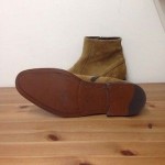 Hugo Boss Clelior Tan Suede Ankle Boots for Men, Size US 8.5