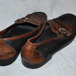 Cole Haan Men LEATHER Dress Shoes Sz 10 D Brown Black Tassel oxford penny loafer