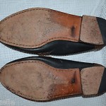 Cole Haan Men LEATHER Dress Shoes Sz 10 D Brown Black Tassel oxford penny loafer
