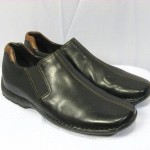 NEW COLE HAAN ZENO Slip-on Shoes Men’s Black Leather Size 13 Loafers MSRP $158