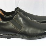 NEW COLE HAAN ZENO Slip-on Shoes Men’s Black Leather Size 13 Loafers MSRP $158