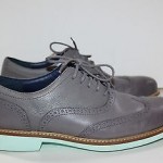 COLE HAAN “GREAT JONES WINGTIP” MENS LACE-UP LEATHER SHOES IRONSTONE $198+