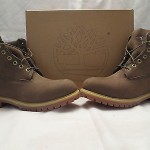 TIMBERLAND 6 INCH PREMIUM OLIVE BOOTS MEN SIZE 9 $180