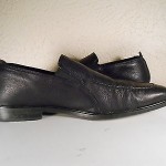 12M Men Black COLE HAAN Leather Loafer