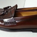 Cole Haan Mens Shoes Size 10 E Brown Leather Loafers Tassel