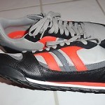 NEW Diesel Men’s Gunner Lace-Up Fashion Sneaker Shoes Leather Black/Paloma spicy