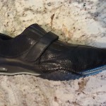 COLE HAAN AIR ESTADIO STRAP LOAFER CASUAL DRIVING SHOES 10 BLACK $158 #C06079