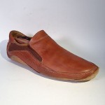 COLE HAAN NIKE AIR G-SERIES MENS BROWN LEATHER LOAFERS SIZE 12 M