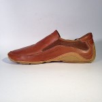 COLE HAAN NIKE AIR G-SERIES MENS BROWN LEATHER LOAFERS SIZE 12 M