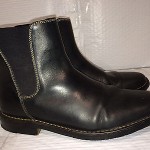 Men’s Cole Haan 2 Gore Black Slip On Boots 8.5 M Chelsea