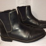 Men’s Cole Haan 2 Gore Black Slip On Boots 8.5 M Chelsea