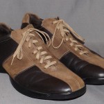 Cole Haan Leather/Suede Oxfords Mens Size 11M (Expresso) NIKE AIR SOLES