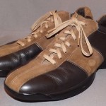 Cole Haan Leather/Suede Oxfords Mens Size 11M (Expresso) NIKE AIR SOLES