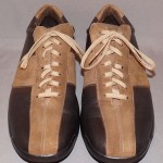Cole Haan Leather/Suede Oxfords Mens Size 11M (Expresso) NIKE AIR SOLES