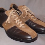 Cole Haan Leather/Suede Oxfords Mens Size 11M (Expresso) NIKE AIR SOLES