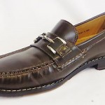 COLE HAAN Mens Brown  Leather Horsebit  loafer Slip On Casual shoe 9 M