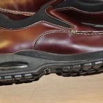 COLE HAAN NIKE AIR COUNTRY Burgundy Leather Loafers SIZE 9 D/M