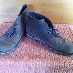 CLARKS  Men’s Desert  Boots Suede Chukka Ankle Boots Size 10.5 Brown