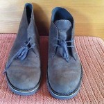 CLARKS  Men’s Desert  Boots Suede Chukka Ankle Boots Size 10.5 Brown